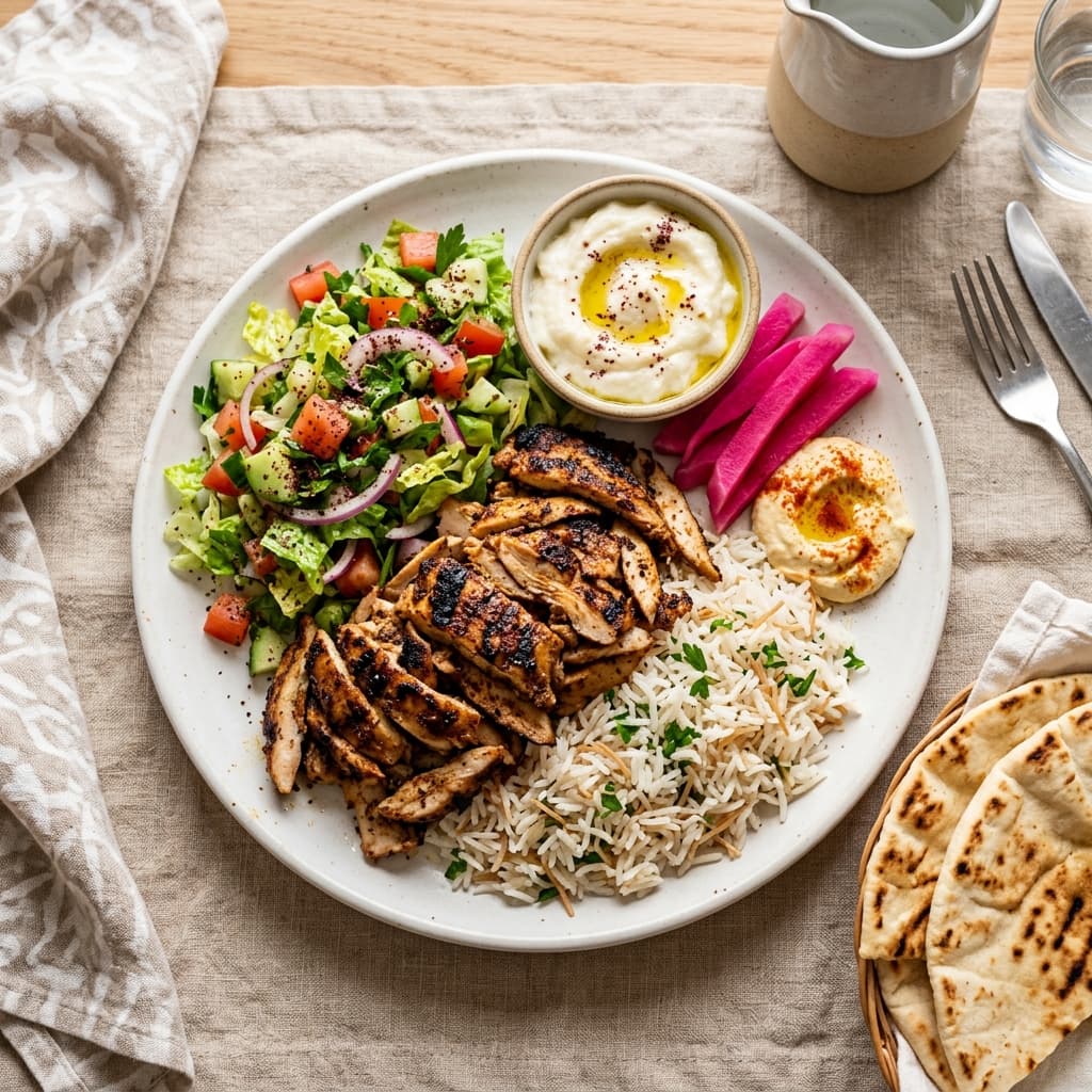 Chicken Shawarma Plate