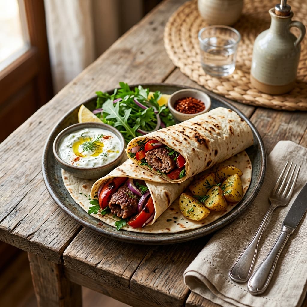 Adana Kebab Sandwich