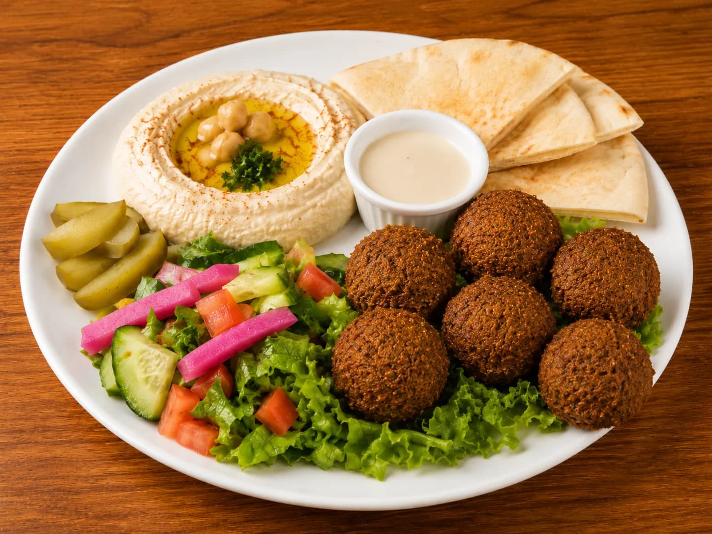 Falafel Plate With Rice thumbnail 2