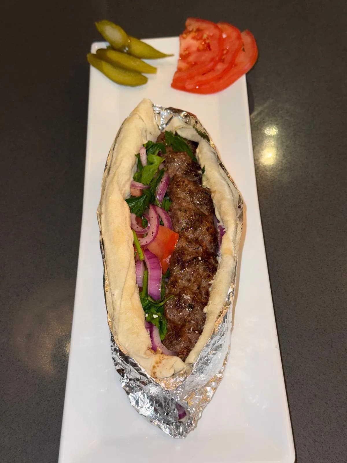 Beef Kabab Sandwich