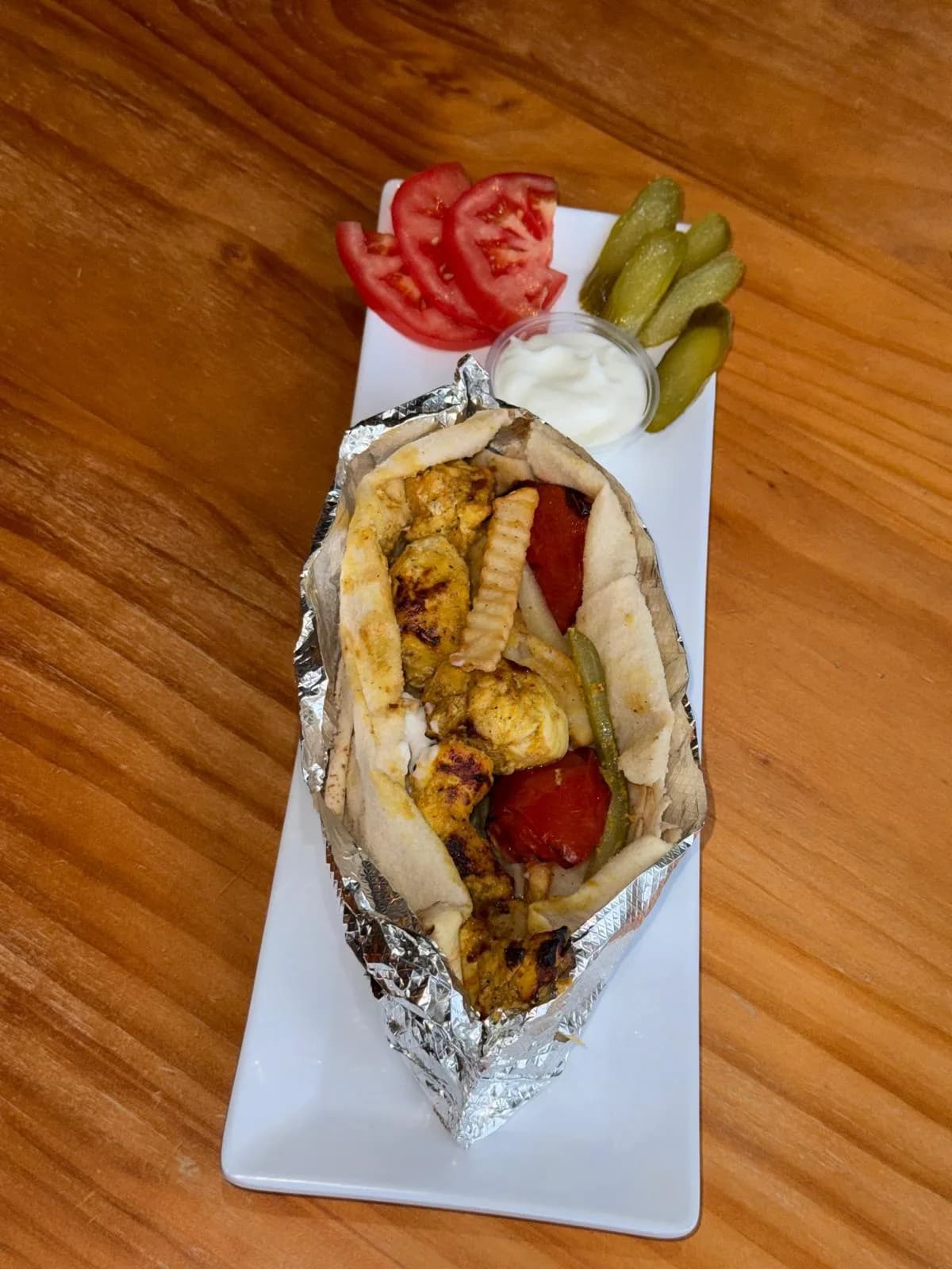 Shish Tawook Wrap